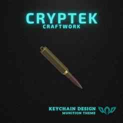 34. .300 PRC (Precision Rifle Cartridge)- Hornady - Pinpoint Power: .300 PRC Hornady Ammo Keychain 3D Print File - Military Ammunition Fashion - Centerfire Cartridge type Ammunition