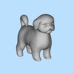 34 Bichon Frise Dog Pet Miniature Scene Model