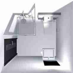 Bathroom unit 25O25