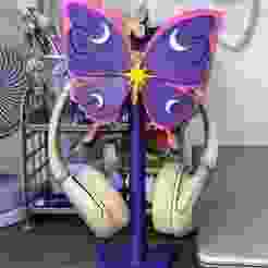 butterfly headphone base