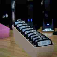 Clipper guide comb organizer box