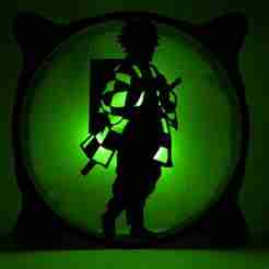 Demon Slayer Tanjiro Kamado PC Fan Grill