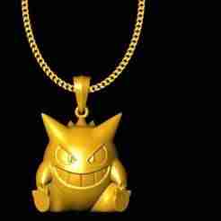 Devil emoji pendant charm