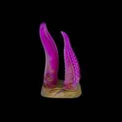 double dildo tongue tentacles