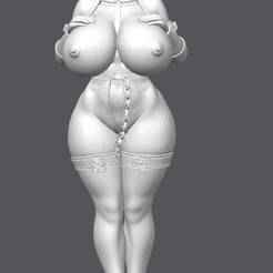 Elf Girl Showing Off