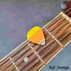 Fun Guitar Picks: Candy Corn