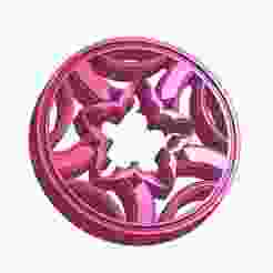 GOTHIC ORNAMENT CIRCLE WINDOW 0019