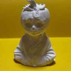 Halloween pumpkin figurine