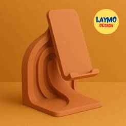 Minimalist Smartphone Stand Design