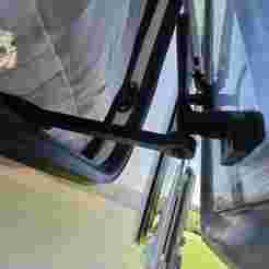 Motor home window wedge