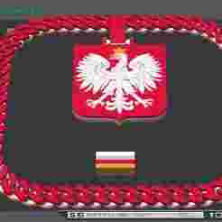 ⚽🇵🇱 Poland Football Club Neck Chain