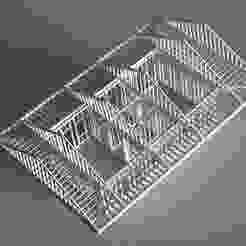 RAILROAD STATION HO SCALE