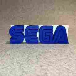 Sega logo retro decoration