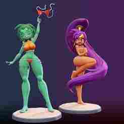 Shantae Rottytops beach