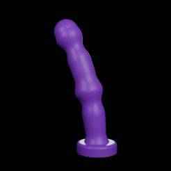 Simple Wavy Dildo and Two Part Mold - V358