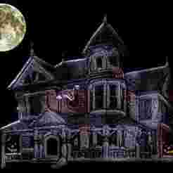 Suporte Alexa Echo Dot 4a e 5a Geração Haunted House Halloween