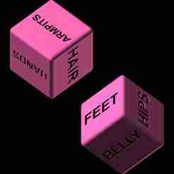 Tame Body Parts Sex Dice