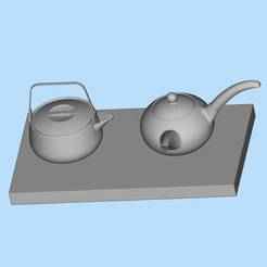 Tea ceremony tea cup tea set 11 digital scene model