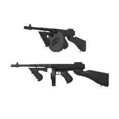 Thompson submachine gun / gun stl / rifle / rifle stl / sniper rifle / weapon