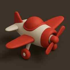 Toy Airplane Model Multi colors