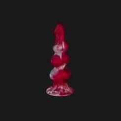 triple doggy knot dildo