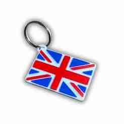 🇬🇧 Union Jack Flag Keychain – 3D Printable British Flag Accessory