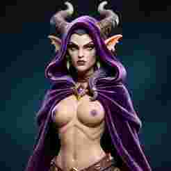 Voidborn Sorcerer 100mm bust