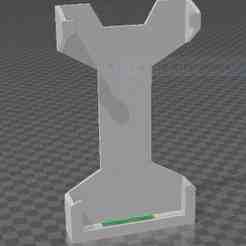 wall-mounted phone holder