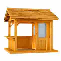 Wooden Vendor Hut