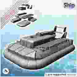 Patrol Air Cushion Vehicle (PACV) hovercraft - Vietnam War An Lao Cua Da Nang Dong Ha Hill 937 Hue Khe Sanh US USA Khmer South America