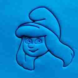 Smurf - Smurfette cookie cutter
