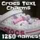 Crocs Charm Nametag - Harper, Emilia, Amelia, Sam, & Emily