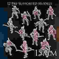 15mm - Nubian Archers - Ancients