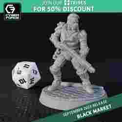 Cyber Forge Black Market Sparkless Sonny