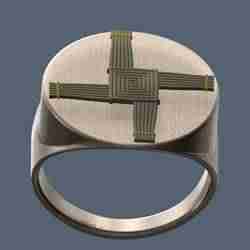Cross of Saint Brigitte on a ring