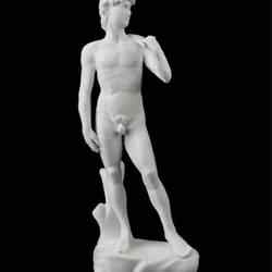 Michelangelo's David in the Accademia di Belle Arti of Florence, Italy