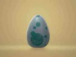 Turquoise Dofus Egg / Egg Dofus turquoise