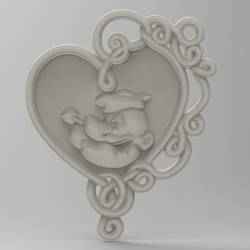 popeye panno 3D STL model for CNC router and 3D printing