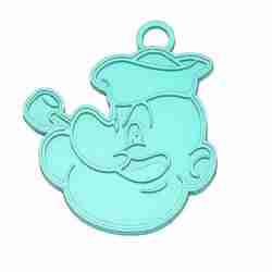 POPEYE THE SAILOR MAN KEYCHAIN, KEYCHAIN