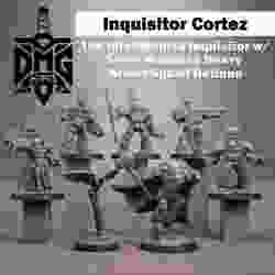 Inquisitor Cortez w/ Silver Wardens Retinue
