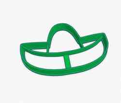 Cookie Cutter mexican hat Cortante Galletita sombrero mejicano