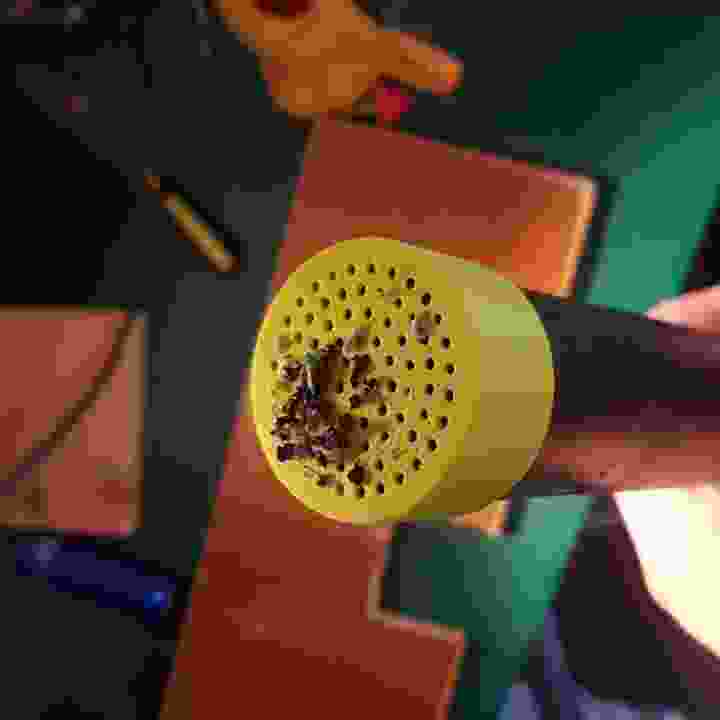 Vacuum Colander Attachment for dust cleaning