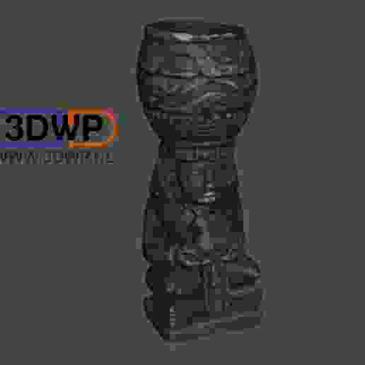 Aztec Sculpture (Statue 3D Scan)
