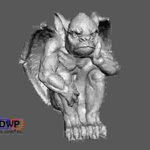 Gargoyle Sculpture (Statue 3D Scan)