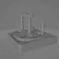 Japanese garden miniature