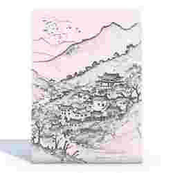 Chinese village home decor wall art no.1