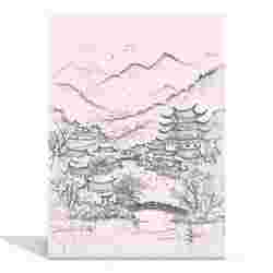 Chinese village home decor wall art no.10
