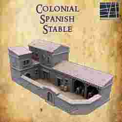 Colonial Spanish Stable 28 mm Tabletop Terrain