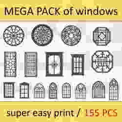 MEGA PACK of windows