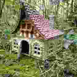 Medieval Cottage Hamster House 3D Model - Printable Miniature Pet Shelter